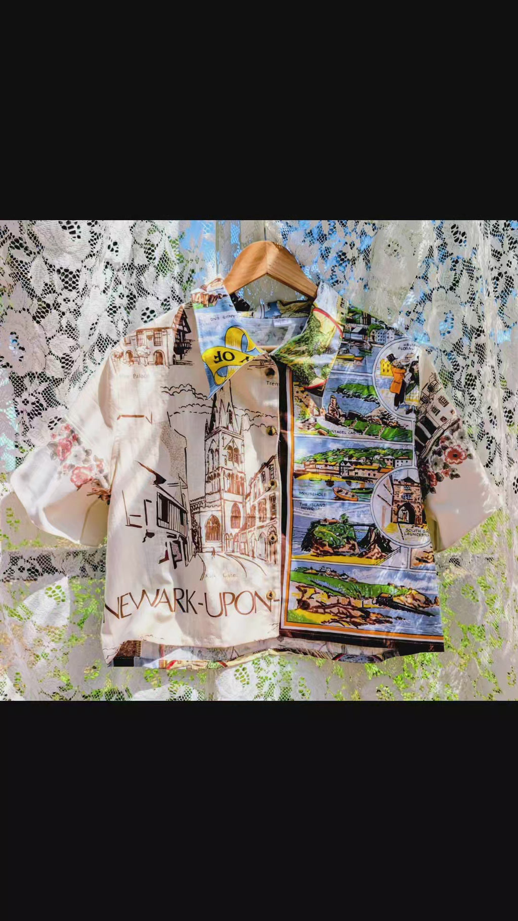 Vintage Patch shirt - Size M/L
