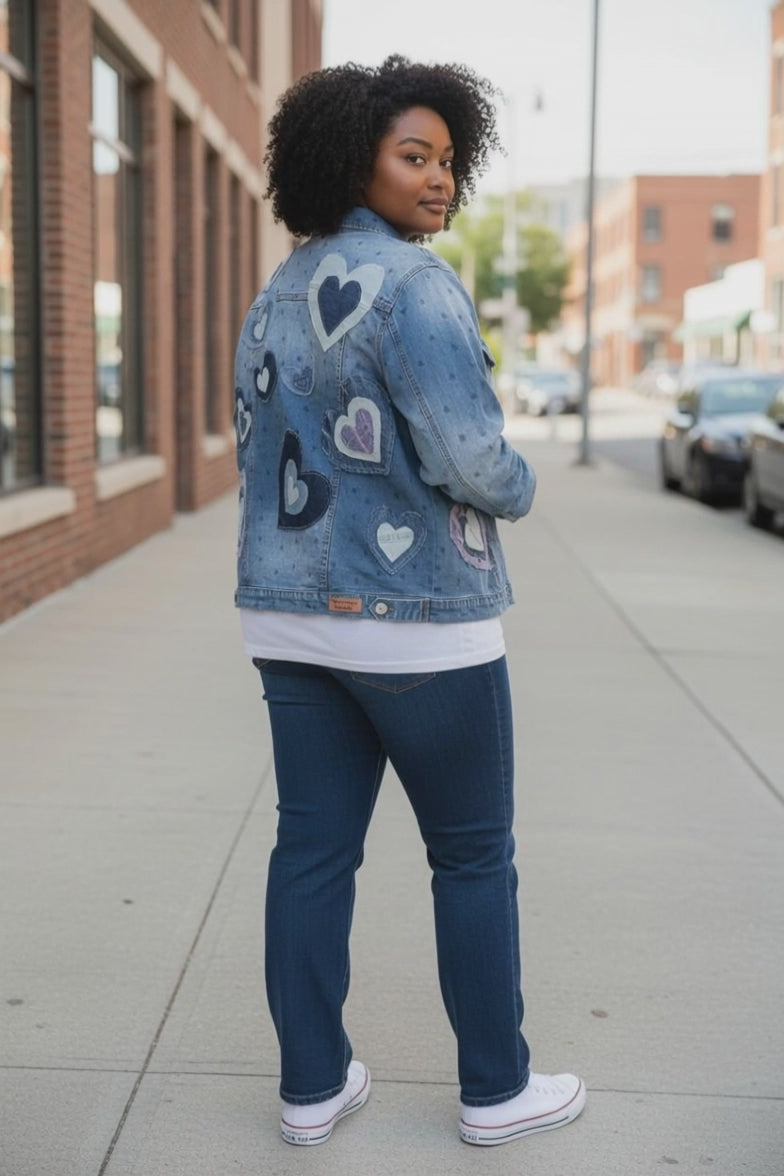 All heart Denim Jacket