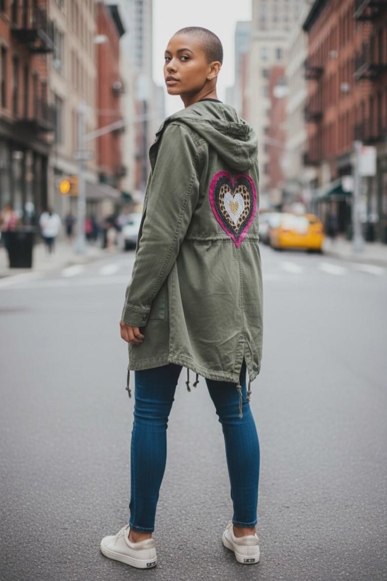 Love and hearts jacket