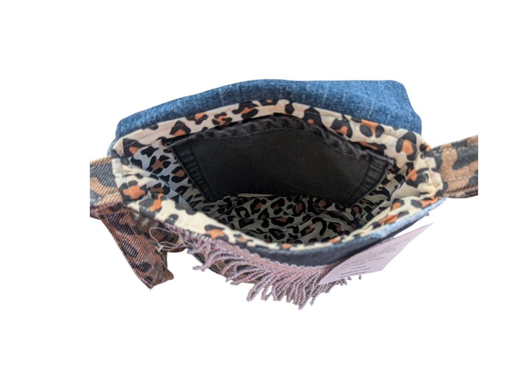 Patchwork crossbody bag