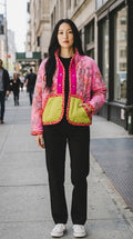 Oversized winter crop jacket