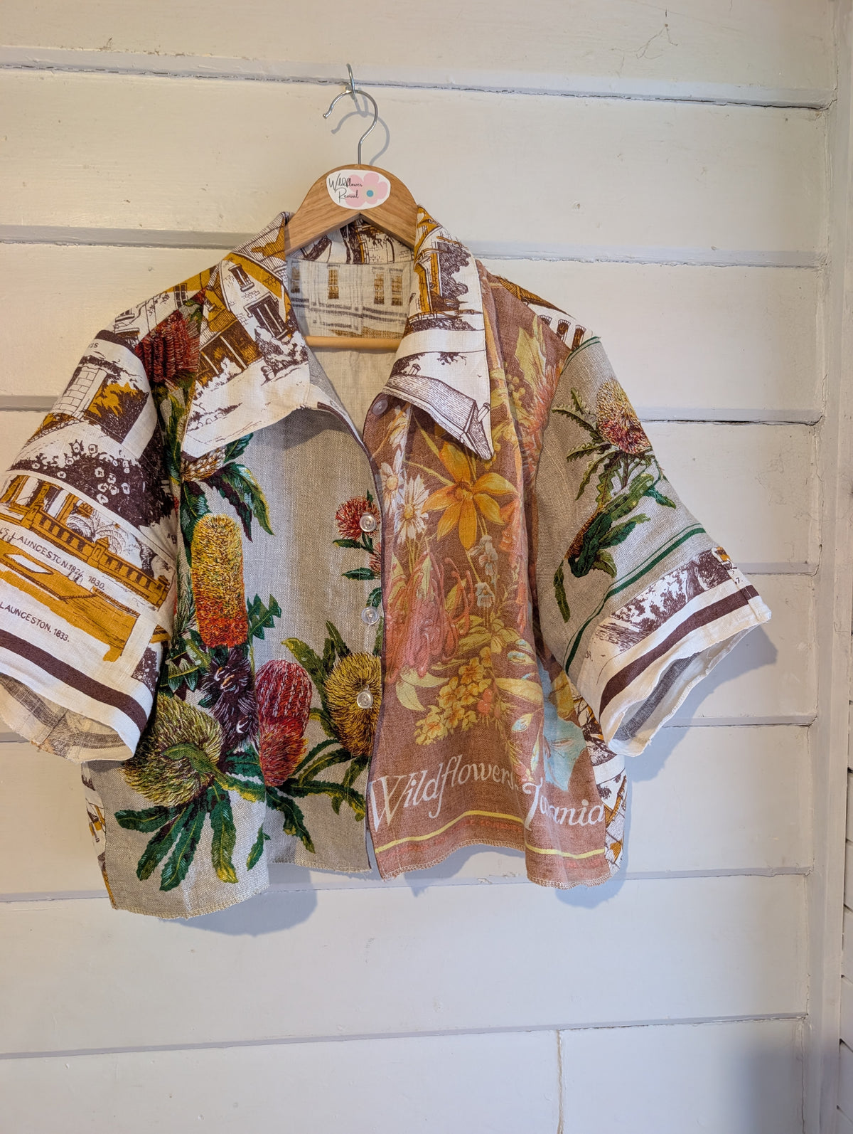 Vintage Patch Shirt - Size M/L