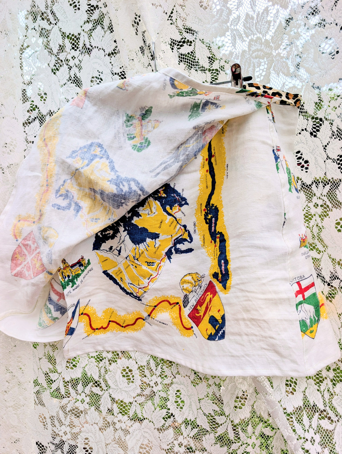 Vintage wrap skirt