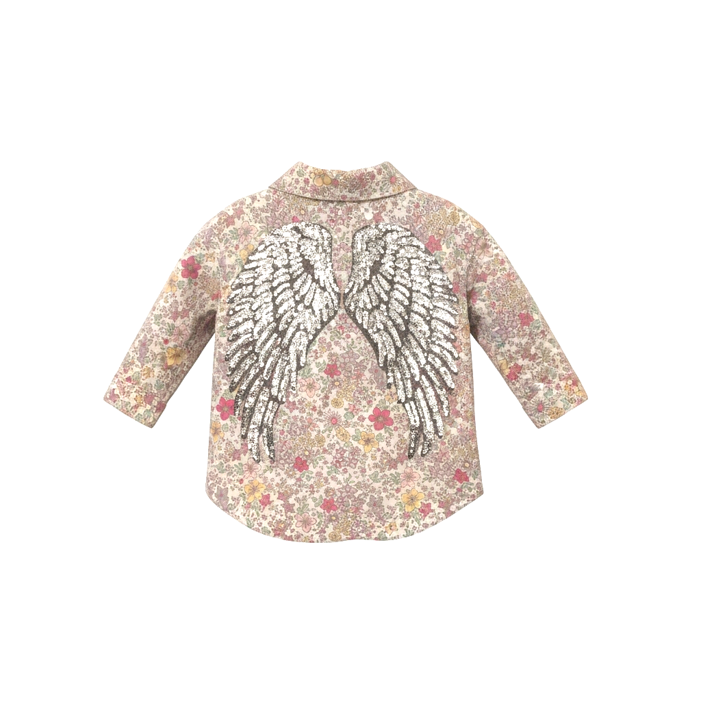 Little angel shirt jacket