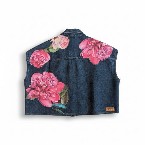 Coming up roses vest
