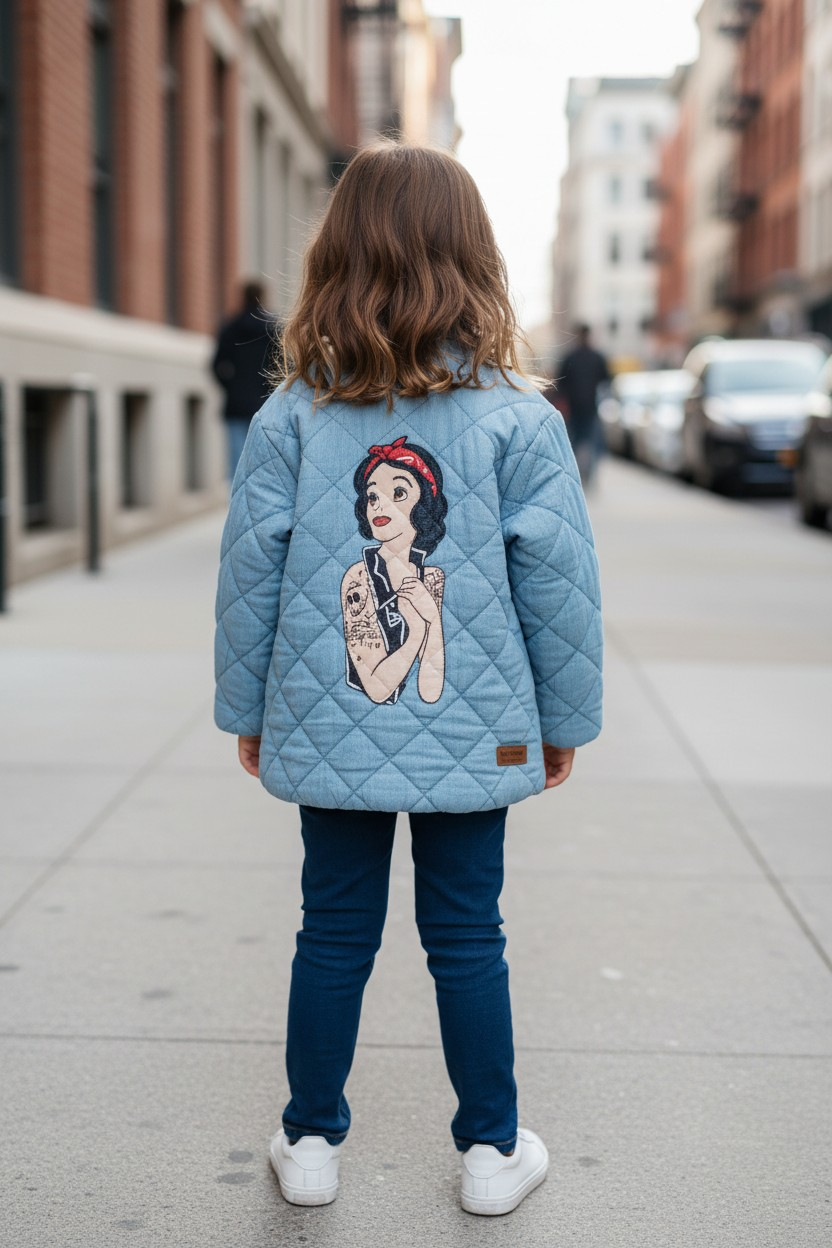 Rebel snow white jacket