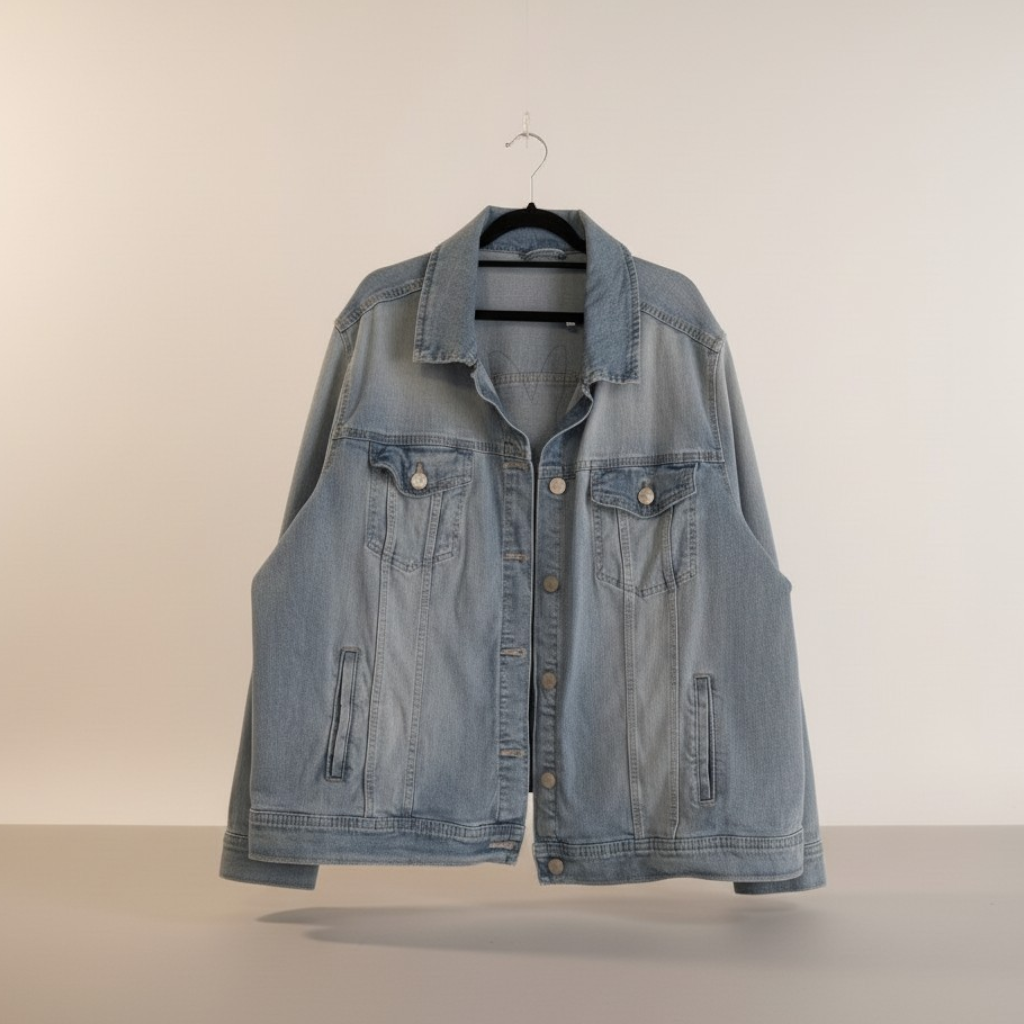 Ballerina bunny denim jacket