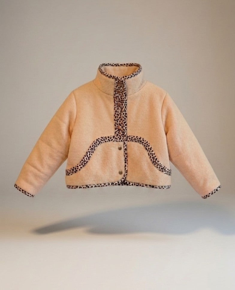 Oversized winter crop jacket
