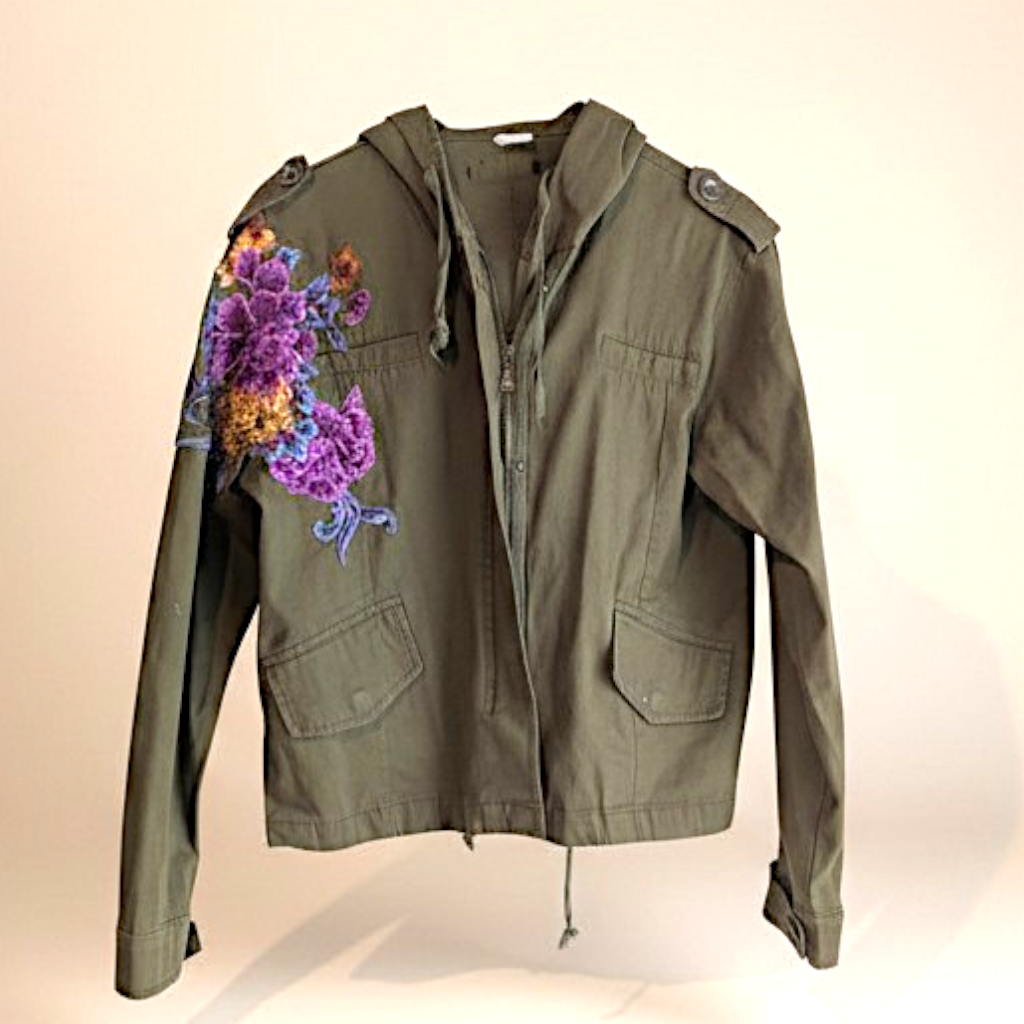 Flower Angel Khaki jacket