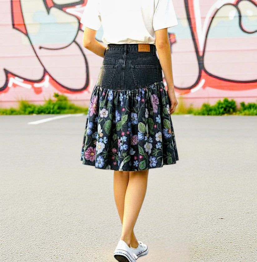Patchwork skirt