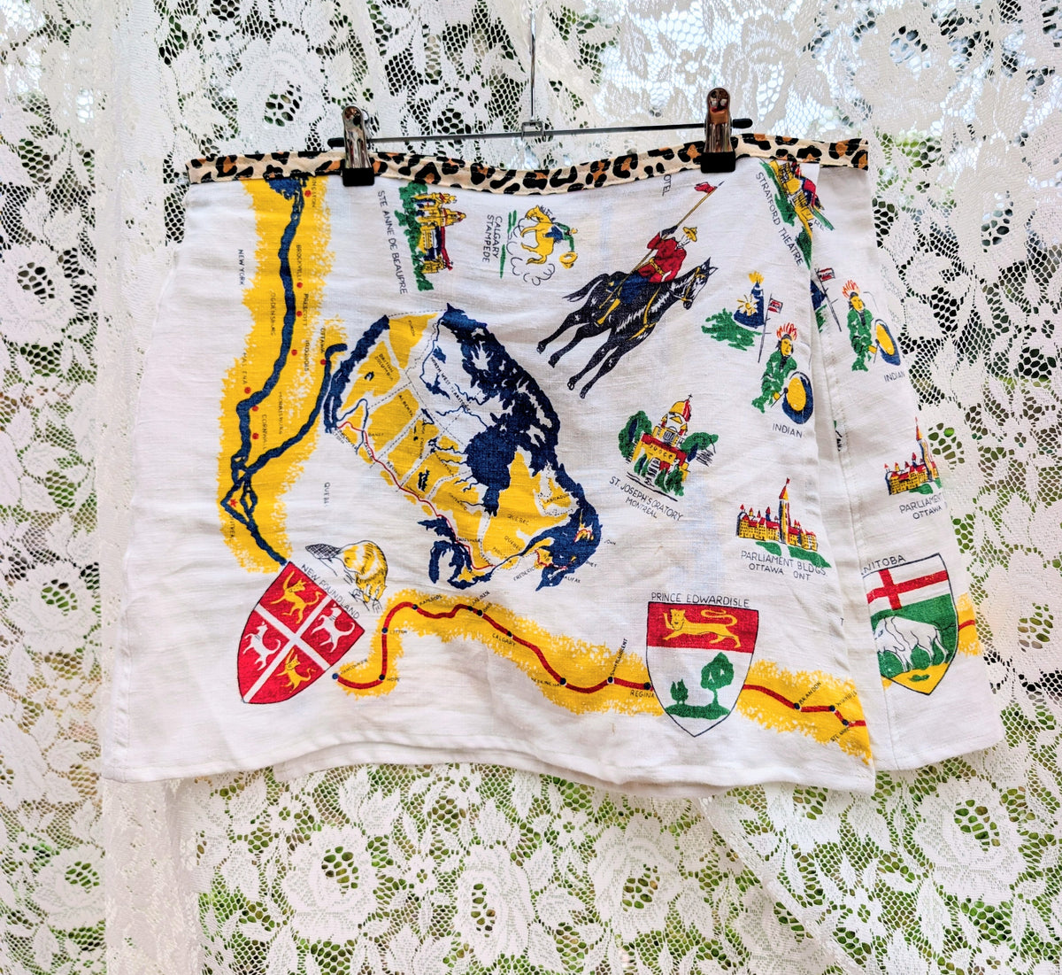 Vintage wrap skirt