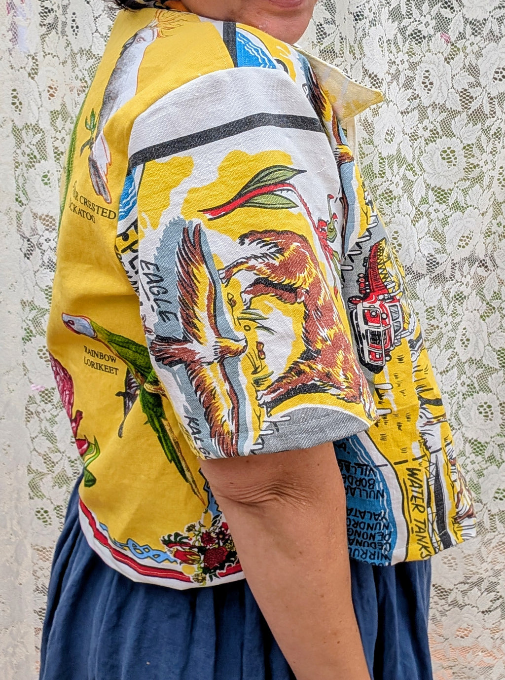 Vintage Patch Shirt - Size M/L