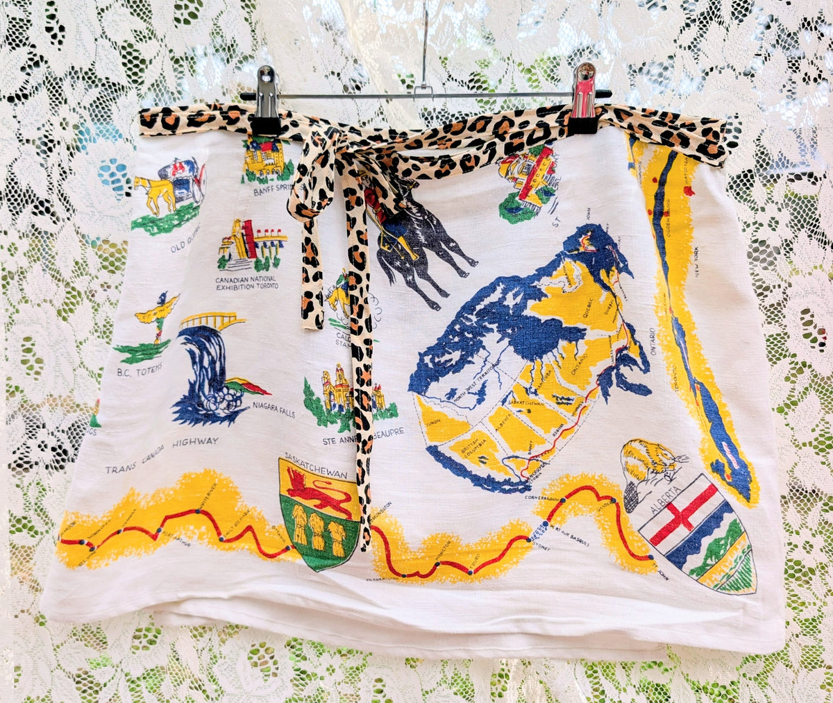 Vintage wrap skirt