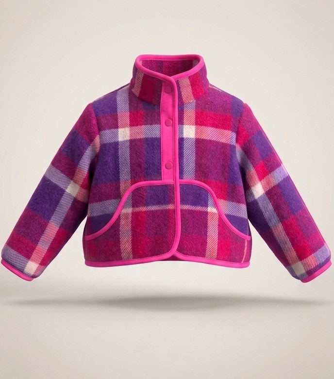 Oversized winter crop jacket