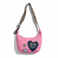 Denim sling bag