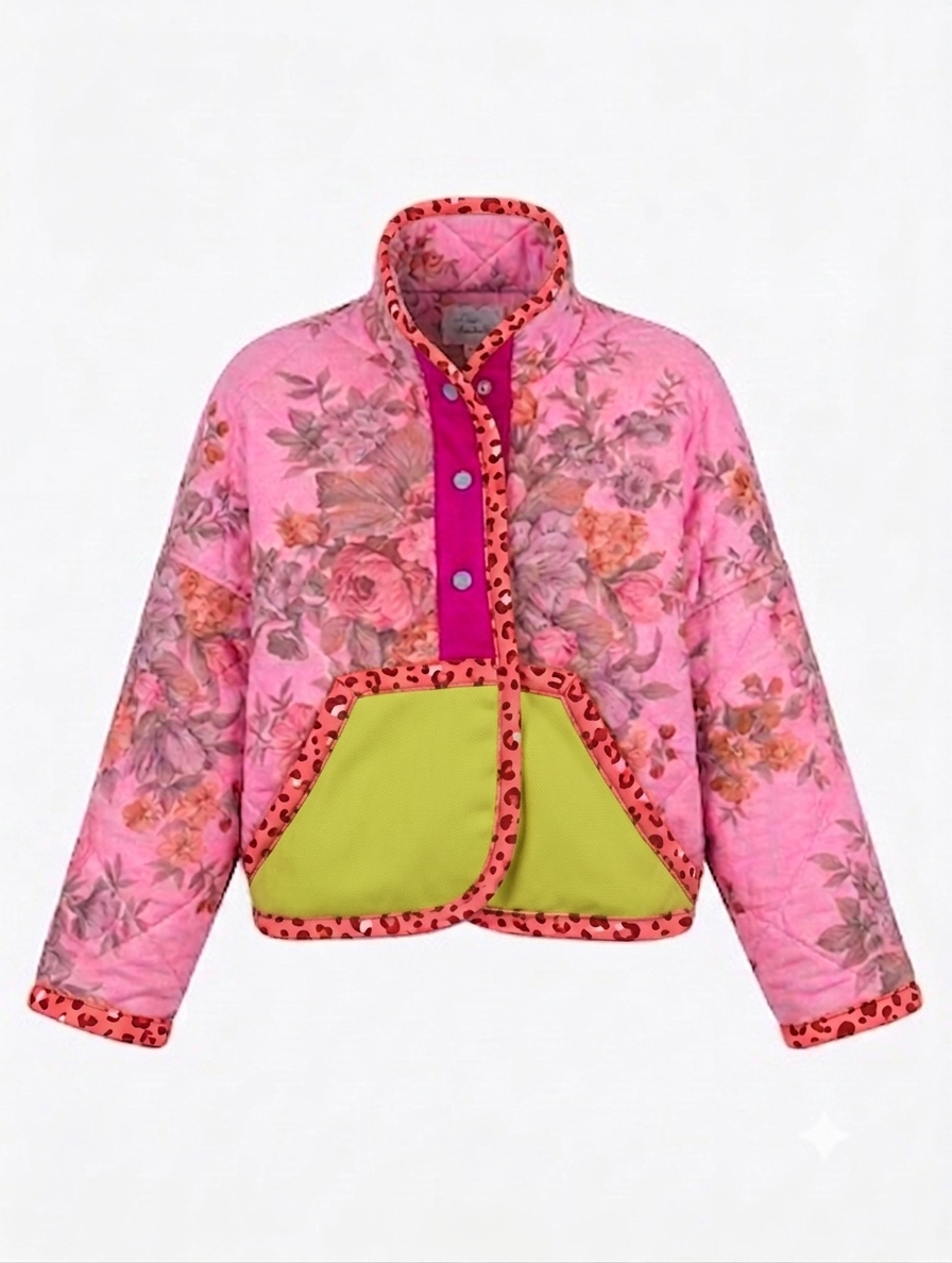 Oversized winter crop jacket