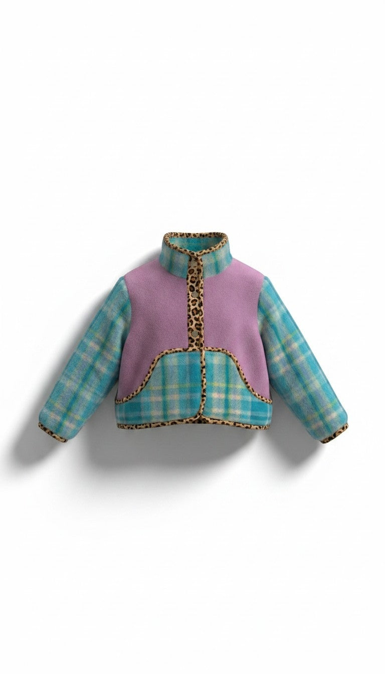 Oversized winter crop jacket