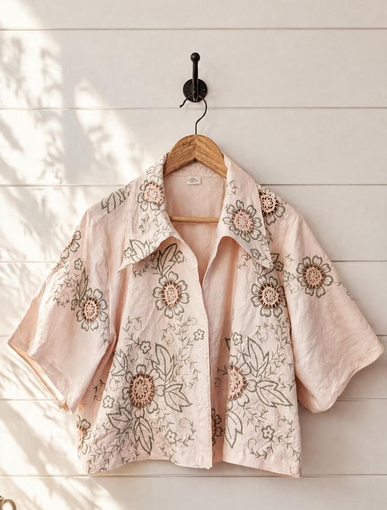 Vintage Patch Shirt - M/L