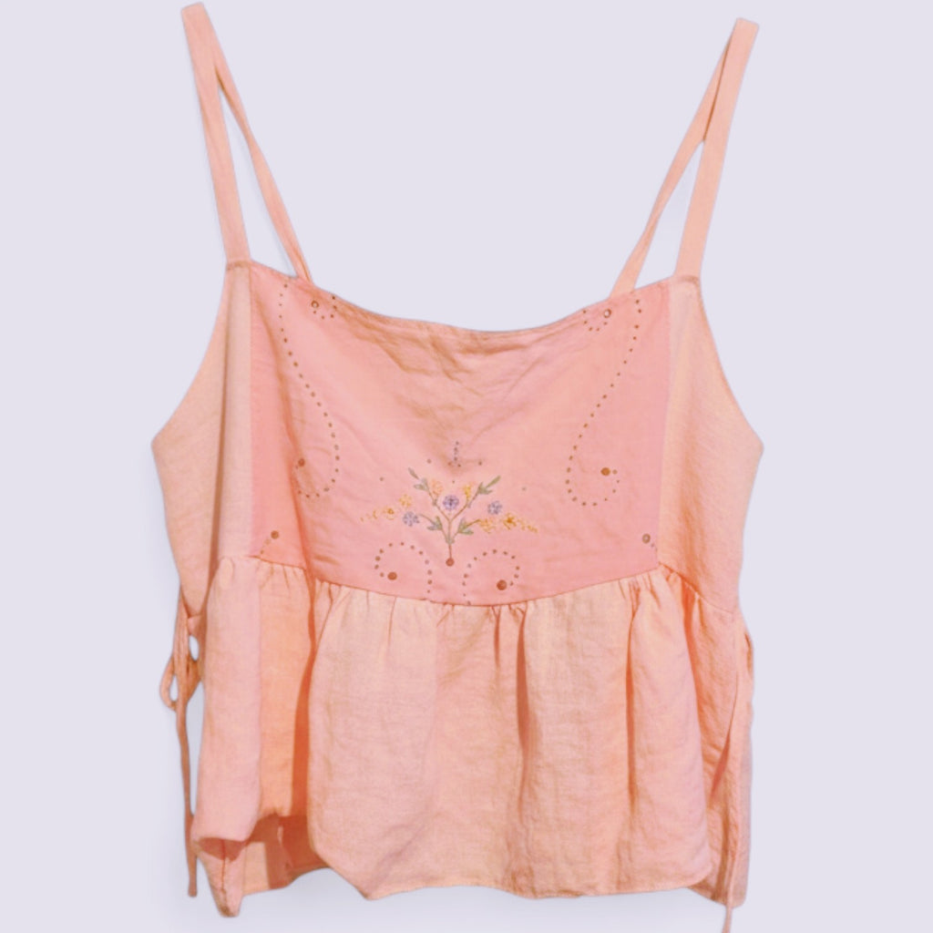 Vintage cotton and linen swing tank