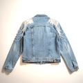 Beaded brilliance Denim Jacket