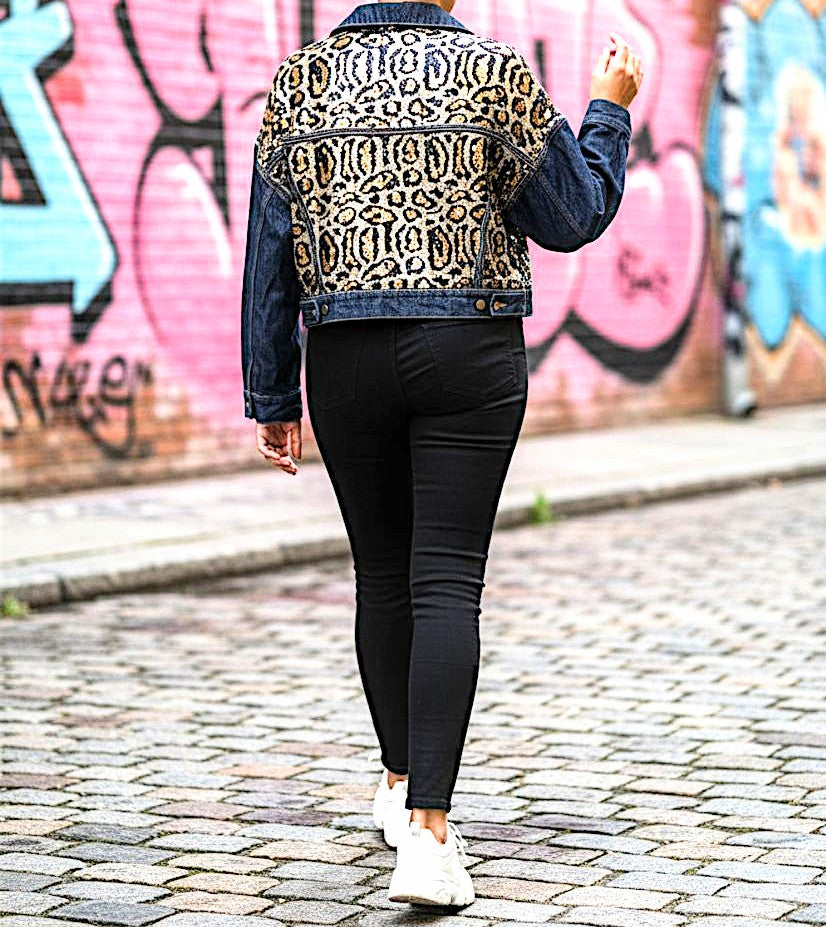 Sparkle Leopard Jacket
