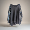 Sequin sleeved sweater