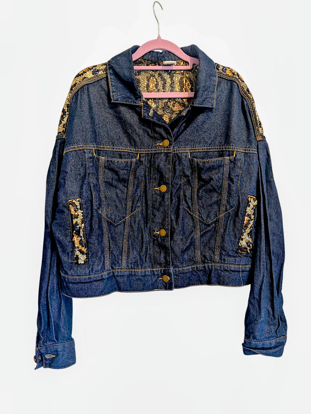 Sparkle Leopard Jacket