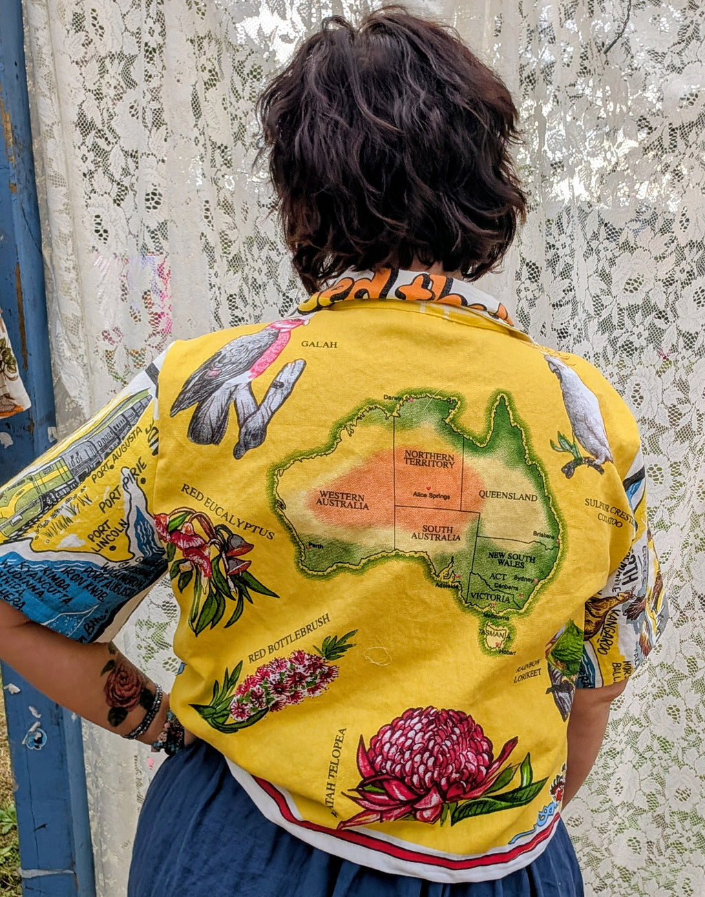 Vintage Patch Shirt - Size M/L