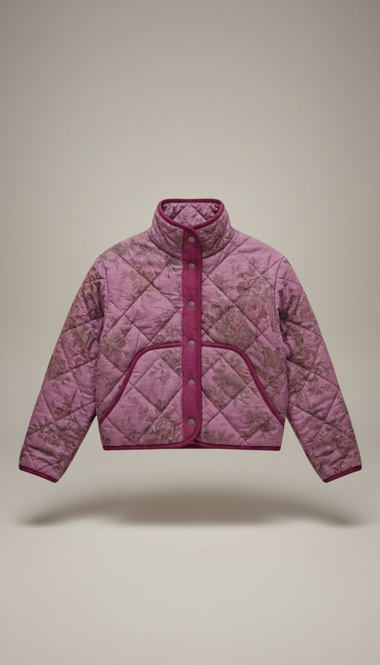 Oversized winter crop jacket