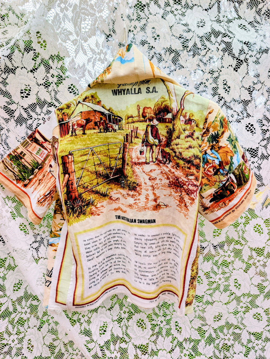 Vintage Patch shirt - Size S/M