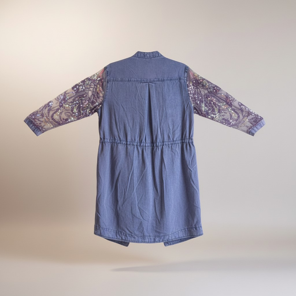 Purple sparkle dress Jacket