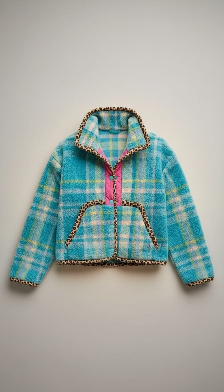 Oversized winter crop jacket