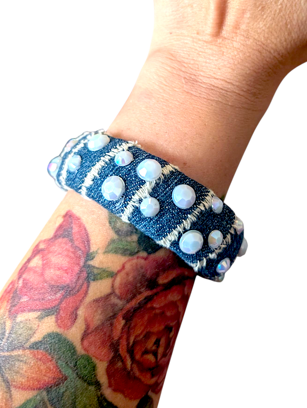 Denim bracelet