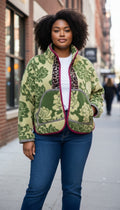 Oversized winter jacket