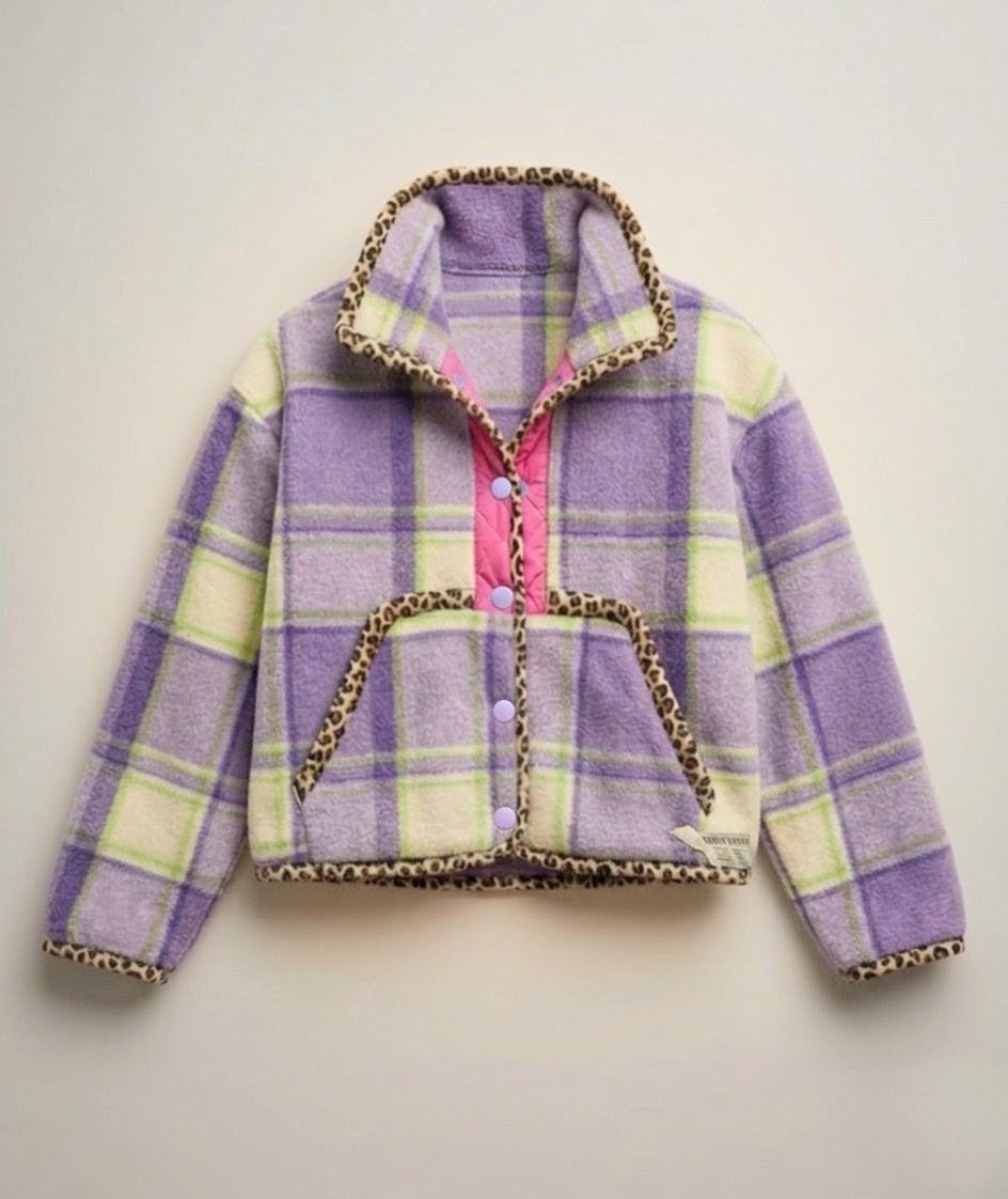 Oversized winter crop jacket