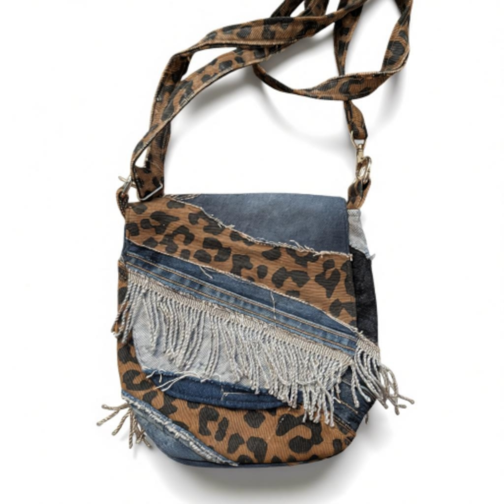 Patchwork crossbody bag