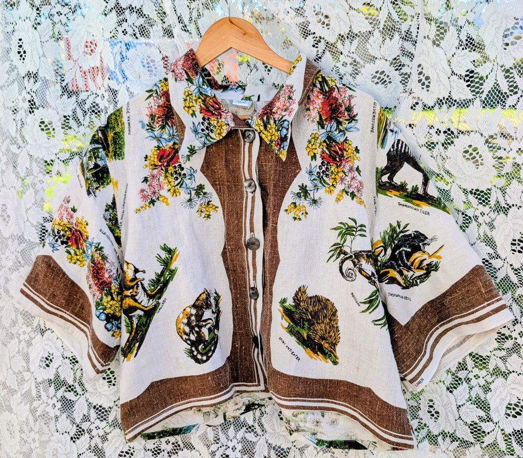 Vintage Patch shirt - Size L