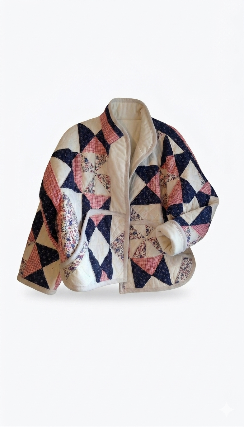 Oversized crop winter jacket