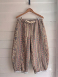 Oversized barrel leg pants