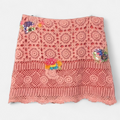 Cotton crochet sparkle skirt