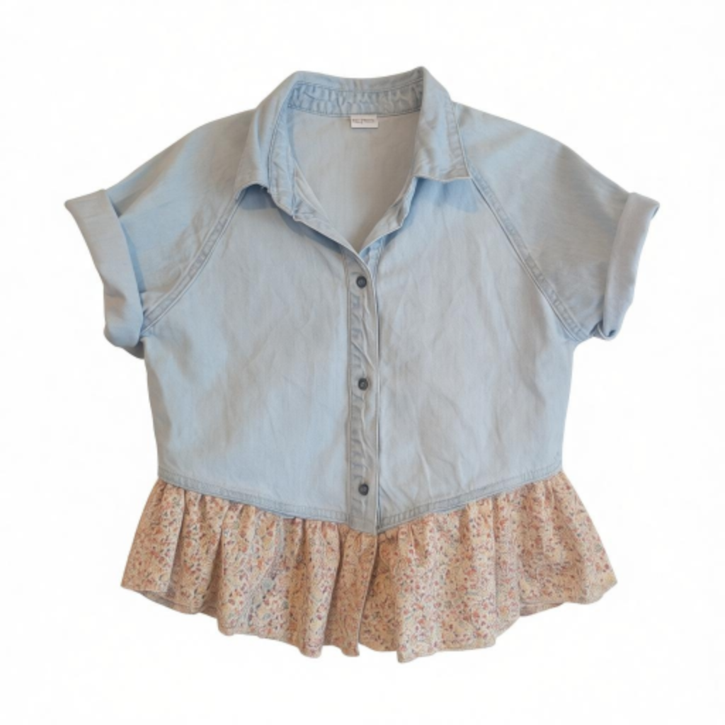 Lady luck denim shirt