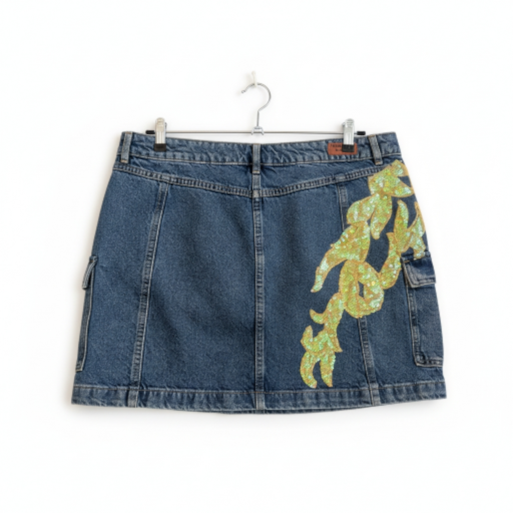 Denim skirt