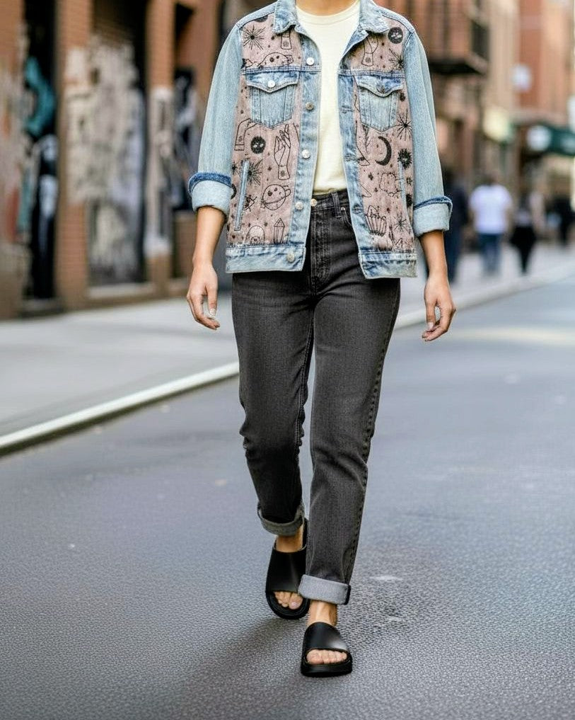 Cosmic girl denim jacket