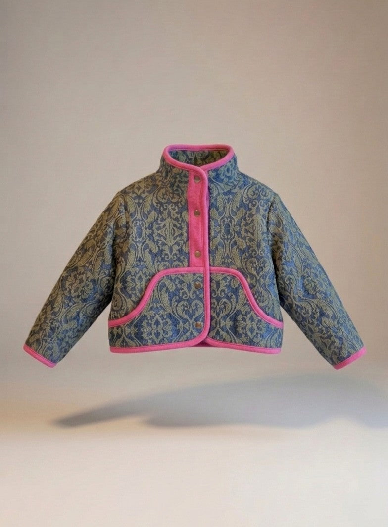 Oversized winter crop jacket