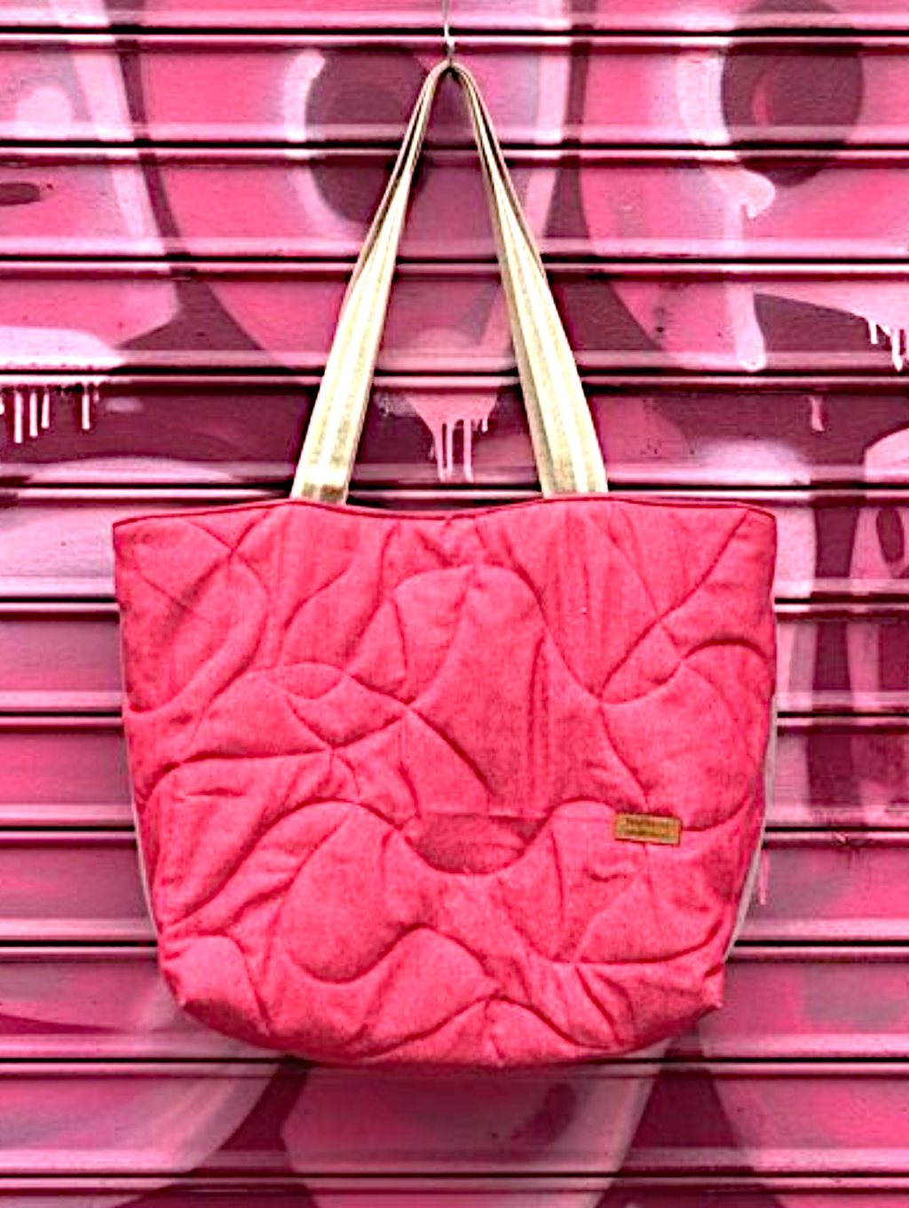 "Lady Whistledown" oversized tote